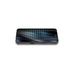 Rixus sk�rmbeskyttelse til iPhone 18 Pro H�rdet glas Privacy Full Cover Curved Edge 10-pak