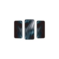 Rixus sk�rmbeskyttelse til iPhone 18 Pro H�rdet glas Privacy Full Cover Curved Edge 10-pak