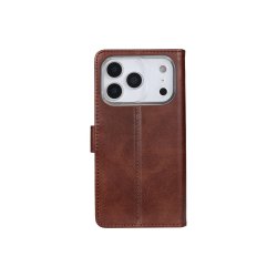 Rixus Flipcover til iPhone 17 Pro / iPhone 18 Pro Brown