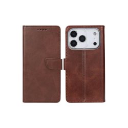 Rixus Flipcover til iPhone 17 Pro / iPhone 18 Pro Brown