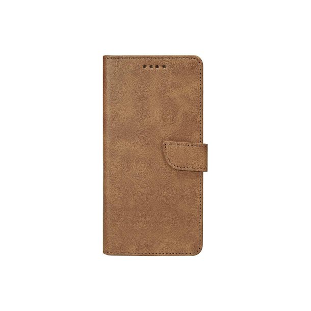 Rixus Flipcover til iPhone 17 Pro / iPhone 18 Pro Light Brown