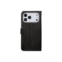 Rixus Flipcover til iPhone 17 Pro Max / iPhone 18 Pro Max Sort