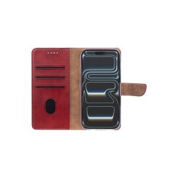Rixus Flipcover til iPhone 17 Pro Max / iPhone 18 Pro Max R�d