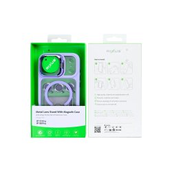 Rixus Classic 03 Cover med MagSafe til iPhone 17 Pro / iPhone 18 Pro Lilla