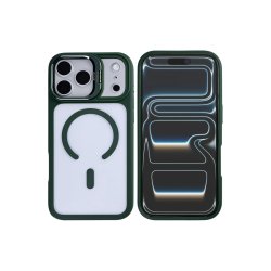 Rixus Classic 03 Cover med MagSafe til iPhone 17 Pro / iPhone 18 Pro Gr�n