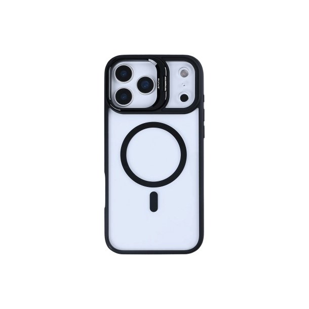 Rixus Classic 03 Cover med MagSafe til iPhone 17 Pro / iPhone 18 Pro Sort