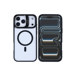 Rixus Classic 03 Cover med MagSafe til iPhone 17 Pro / iPhone 18 Pro Sort
