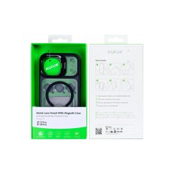 Rixus Classic 03 Cover med MagSafe til iPhone 17 Pro / iPhone 18 Pro Sort