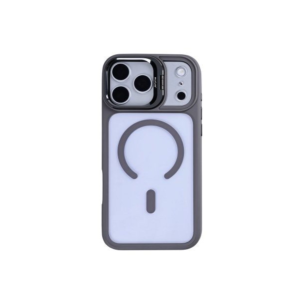 Rixus Classic 03 Cover med MagSafe til iPhone 17 Pro / iPhone 18 Pro Titanium Gr�