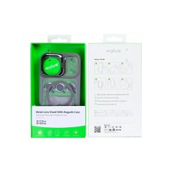 Rixus Classic 03 Cover med MagSafe til iPhone 17 Pro / iPhone 18 Pro Titanium Gr�