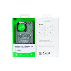 Rixus Classic 03 Cover med MagSafe til iPhone 17 Pro Max / iPhone 18 Pro Max Titanium Gr�