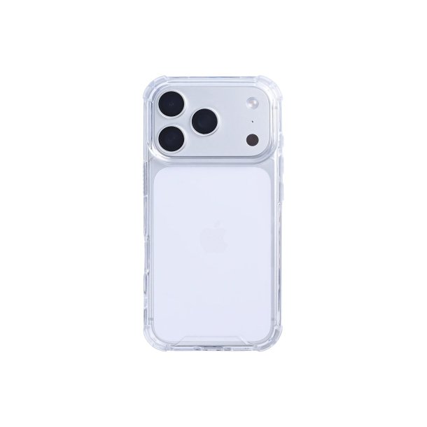 Rixus Anti-Burst Cover til iPhone 17 Pro / iPhone 18 Pro Transparent