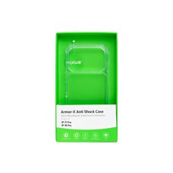 Rixus Armor-X Anti Shock Cover til iPhone 17 Pro / iPhone 18 Pro Transparent