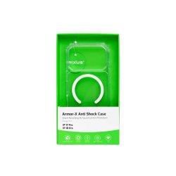 Rixus Armor-X Anti Shock Cover med MagSafe til iPhone 17 Pro / iPhone 18 Pro Transparent