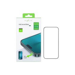 Rixus sk�rmbeskyttelse til iPhone 17 Pro Max / iPhone 18 Pro Max H�rdet glas Clear HD Full Cover Curved Edge