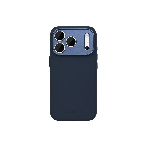 Rixus ProShield Cover med MagSafe til iPhone 17 Pro Max / iPhone 18 Pro Max Dark Bl�