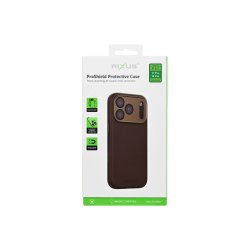 Rixus ProShield Cover med MagSafe til iPhone 17 Pro / iPhone 18 Pro Dark Brown