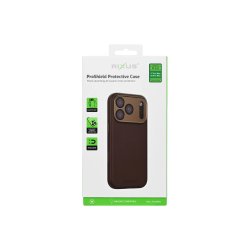 Rixus ProShield Cover med MagSafe til iPhone 17 Pro Max / iPhone 18 Pro Max Dark Brown