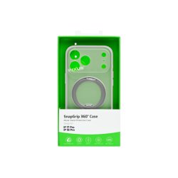 Rixus SnapGrip 360 Cover med MagSafe til iPhone 17 Pro / iPhone 18 Pro Hvid