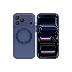 Rixus SnapGrip 360 Cover med MagSafe til iPhone 17 Pro / iPhone 18 Pro Bl�