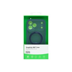 Rixus SnapGrip 360 Cover med MagSafe til iPhone 17 Pro / iPhone 18 Pro Bl�