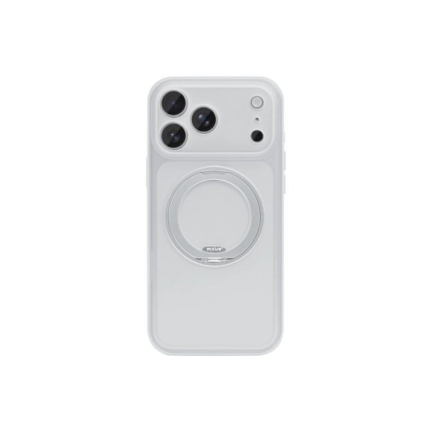 Rixus SnapGrip 360 Cover med MagSafe til iPhone 17 Pro Max / iPhone 18 Pro Max Hvid