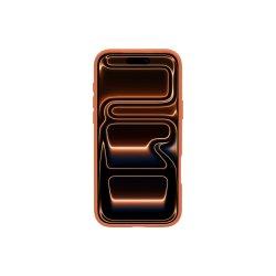 Rixus Crystal Amber Cover med MagSafe til iPhone 17 Pro Max / iPhone 18 Pro Max Orange