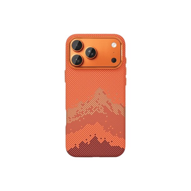 Rixus Alpine Ultra-Slim Cover med MagSafe RXD081 til iPhone 17 Pro / iPhone 18 Pro Mountain Orange