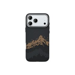Rixus Alpine Ultra-Slim Cover med MagSafe RXD082 til iPhone 17 Pro / iPhone 18 Pro Mountain Sort