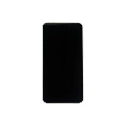 Sk�rm til Samsung Galaxy A37 A376B med ramme Hvid Soft-OLED