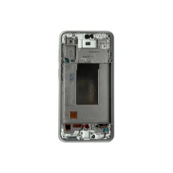 Sk�rm til Samsung Galaxy A37 A376B med ramme Hvid Soft-OLED
