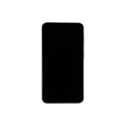 Sk�rm til Samsung Galaxy A37 A376B med ramme Graygreen Soft-OLED