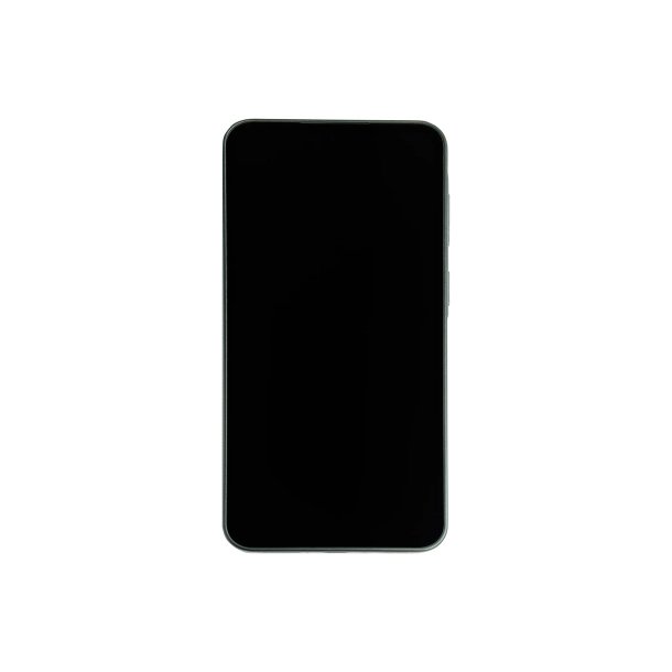 Sk�rm til Samsung Galaxy A37 A376B med ramme Graygreen Soft-OLED