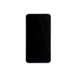 Sk�rm til Samsung Galaxy A37 A376B med ramme Violet Soft-OLED