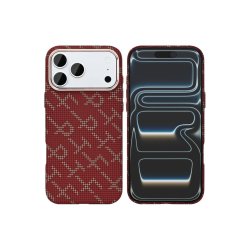 Rixus Alpine Ultra-Slim Cover med MagSafe RXA093 til iPhone 17 Pro / iPhone 18 Pro Cherry R�d