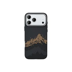 Rixus Alpine Ultra-Slim Cover med MagSafe RXD082 til iPhone 17 Pro Max / iPhone 18 Pro Max Mountain Sort