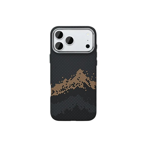 Rixus Alpine Ultra-Slim Cover med MagSafe RXD082 til iPhone 17 Pro Max / iPhone 18 Pro Max Mountain Sort