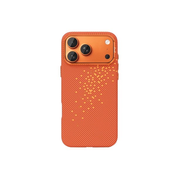 Rixus Alpine Ultra-Slim Cover med MagSafe RXD021 til iPhone 17 Pro Max / iPhone 18 Pro Max Galaxy Orange