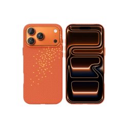 Rixus Alpine Ultra-Slim Cover med MagSafe RXD021 til iPhone 17 Pro Max / iPhone 18 Pro Max Galaxy Orange