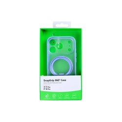 Rixus SnapGrip 360 Cover med MagSafe til iPhone 17 Pro / iPhone 18 Pro Glacier