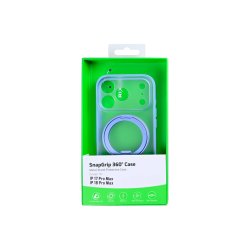 Rixus SnapGrip 360 Cover med MagSafe til iPhone 17 Pro Max / iPhone 18 Pro Max Glacier