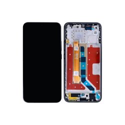 Sk�rm til Honor Magic8 Lite / X9d med ramme Midnight Sort OEM