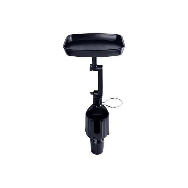 Car-Mounted Kopholder med madbakke