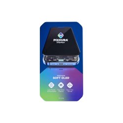 Sk�rm til iPhone 17 Air Soft-OLED Soft-OLED PIXDURA Premium med aftagelig IC 120Hz
