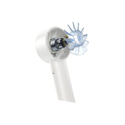 YESIDO YF-18 h�ndholdt ventilator med digitalt display Hvid