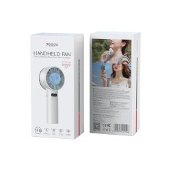 YESIDO YF-18 h�ndholdt ventilator med digitalt display Hvid