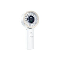 YESIDO YF-20 h�ndholdt ventilator med digitalt display Hvid