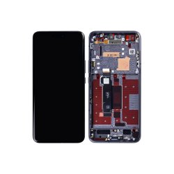 Sk�rm til Honor Magic6 Pro med ramme Sort OEM 120Hz