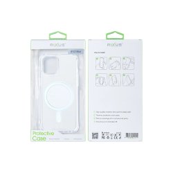 Rixus Anti-Burst Cover med MagSafe til iPhone 13 Mini Transparent