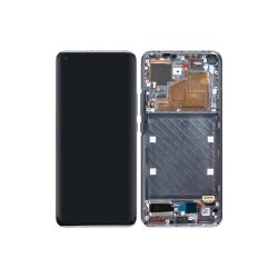 Sk�rm til Xiaomi Mi 11 5G med ramme Midnight Gr� OEM